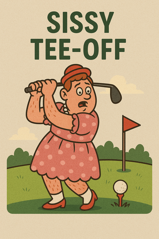 Sissy Tee-Off